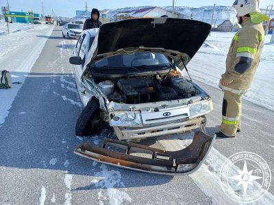 В башкирском Сибае разбились «десятка» и «Гранта»